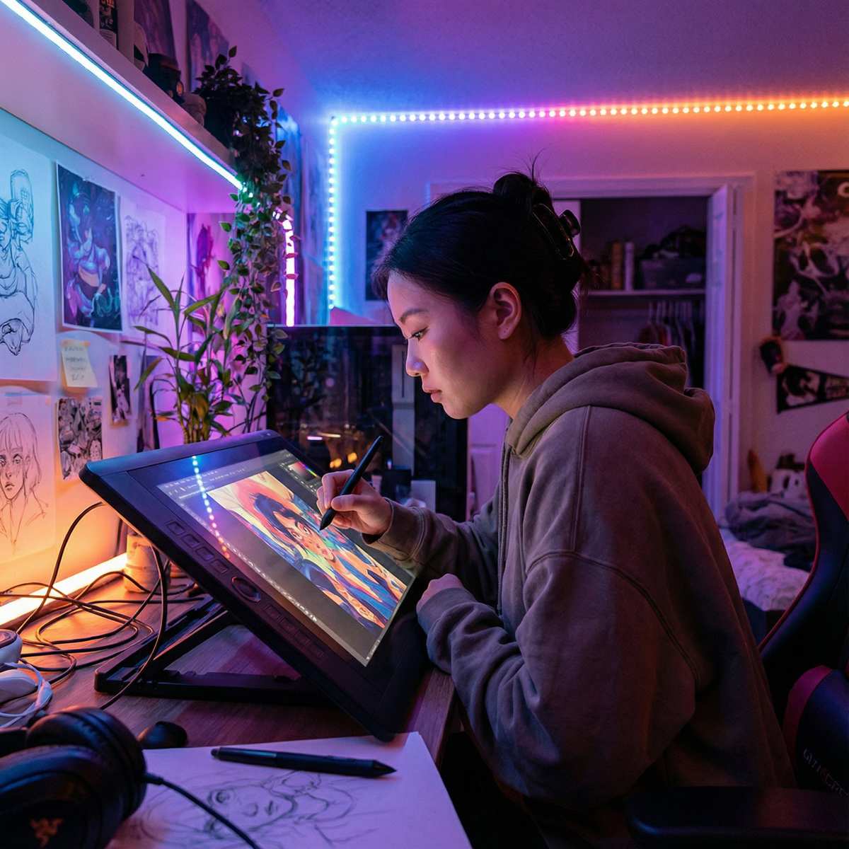 黄瓜视频创作者画意人生